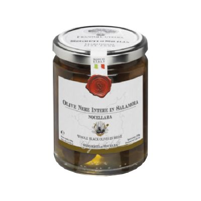 Olive Nere Nocellara in salamoia Segreti di Sicilia 290 gr